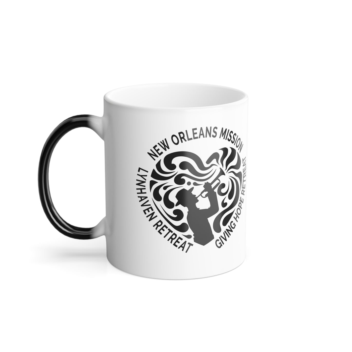 New Orleans Mission Color Changing Mug, 11oz