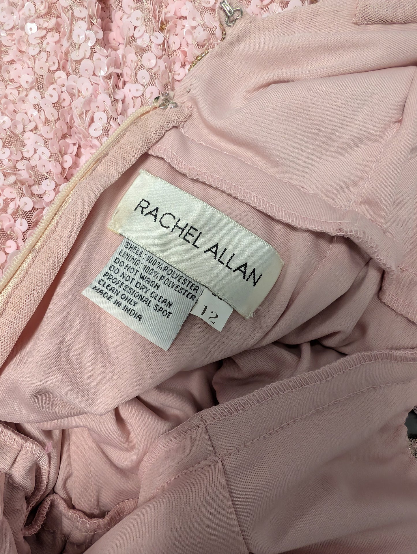 Rachel Allan Short Sheath dress size 12