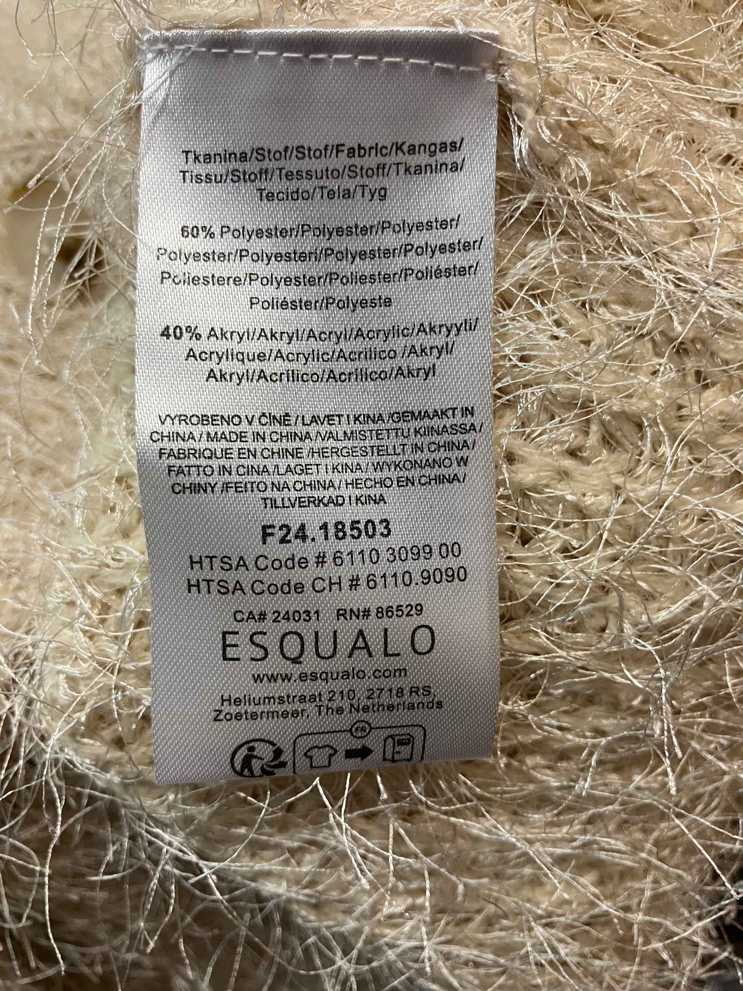 Esqualo Eyelash Cardigan