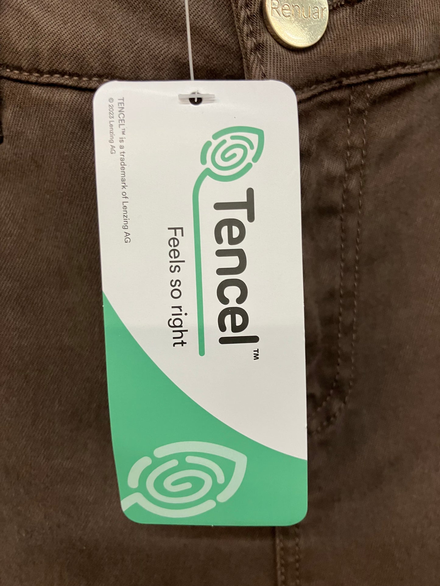 Renuar chocolate Five Pocket Straight Women's Pants