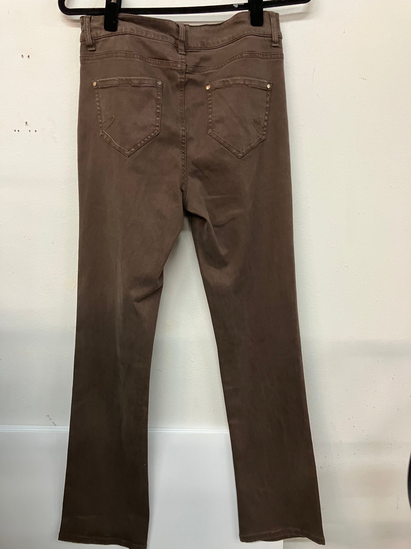 Renuar chocolate Five Pocket Straight Women's Pants