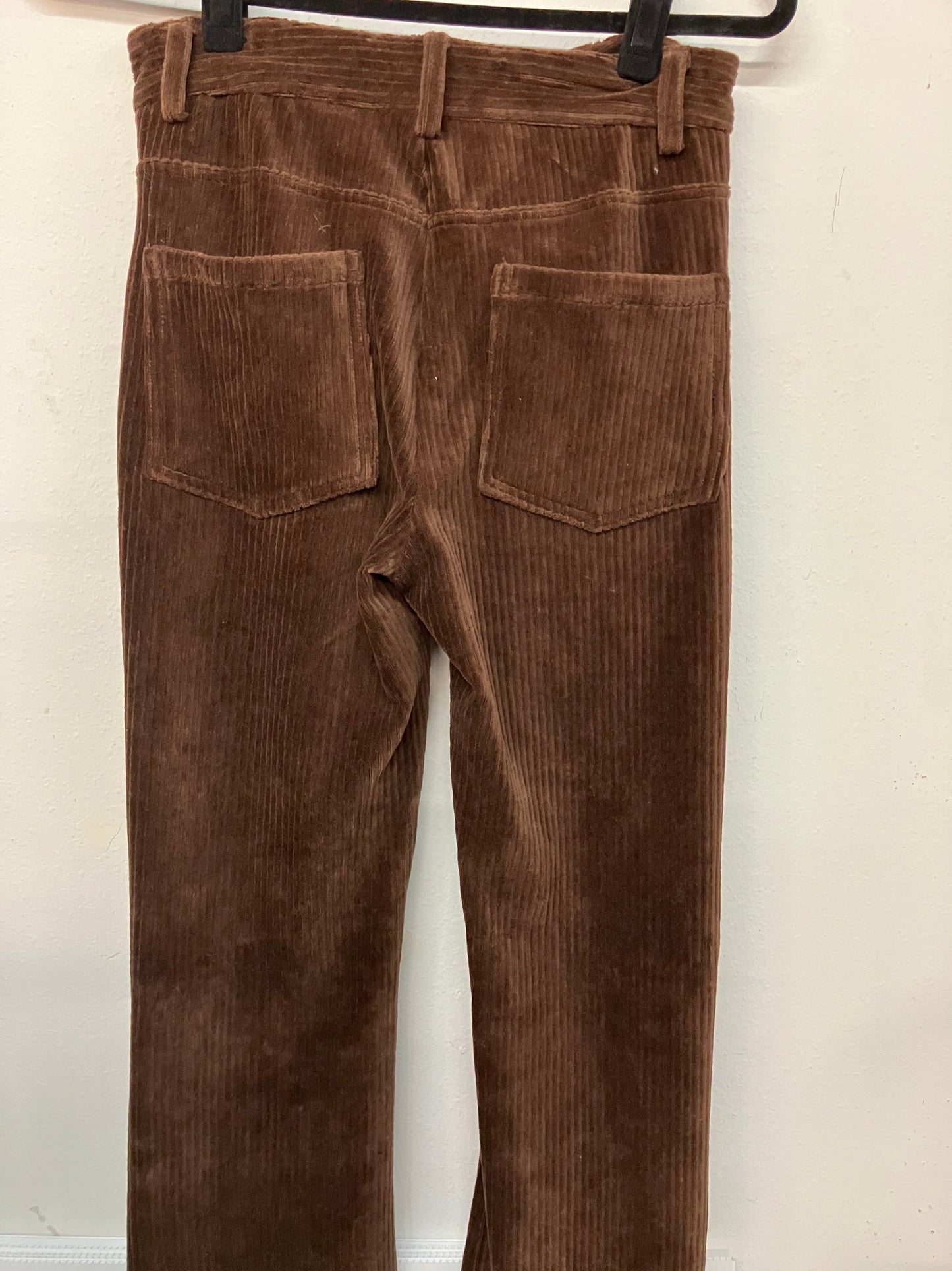 Esqualo Chocolate Corduroy Women's Pants