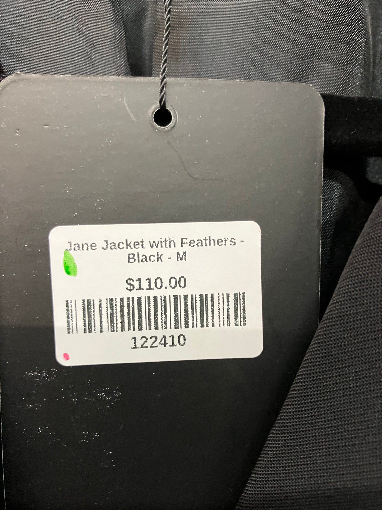 JOH Jane Jacket With Ostrich Feathers