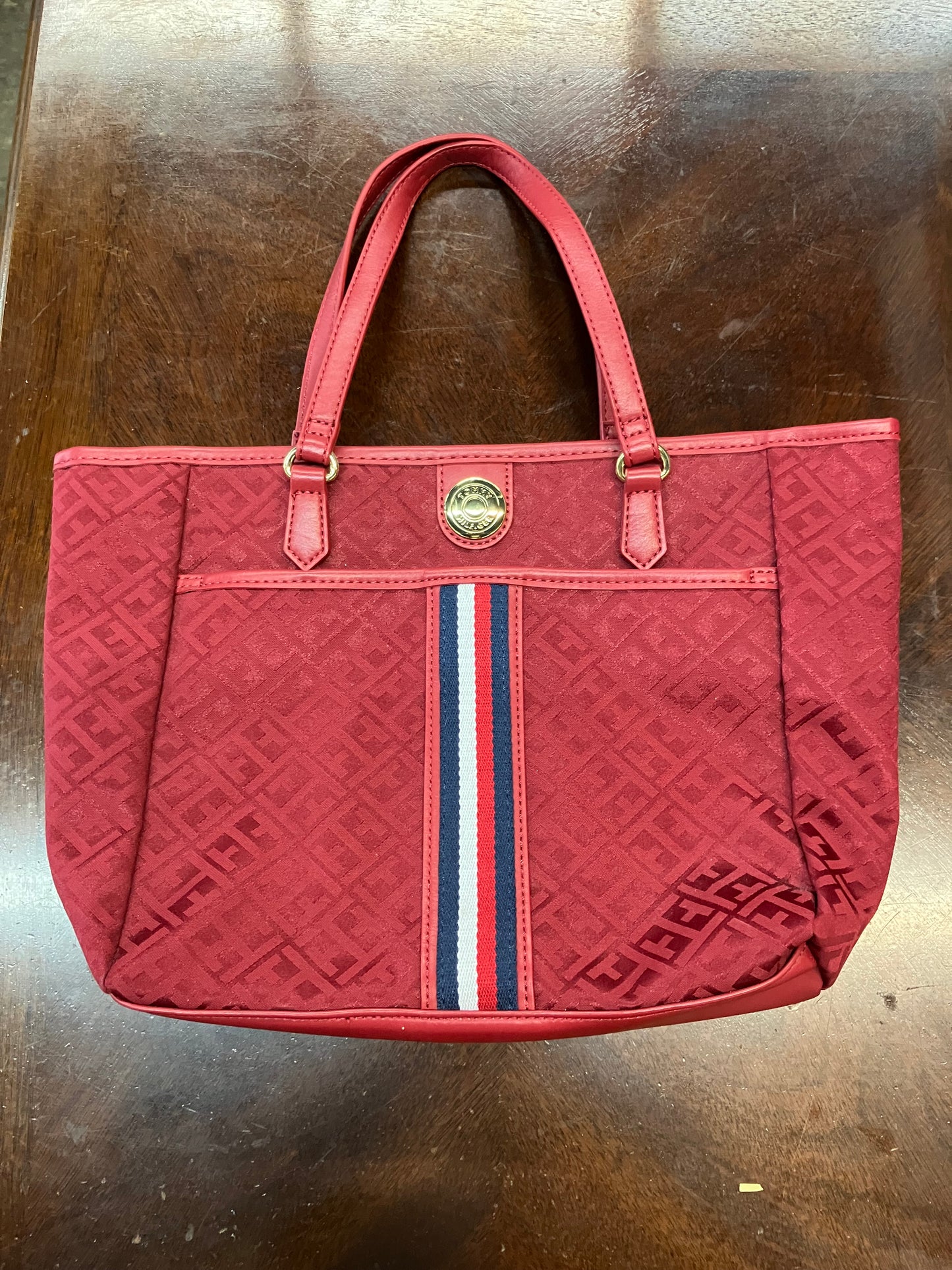 Tommy Hilfiger Red Tote