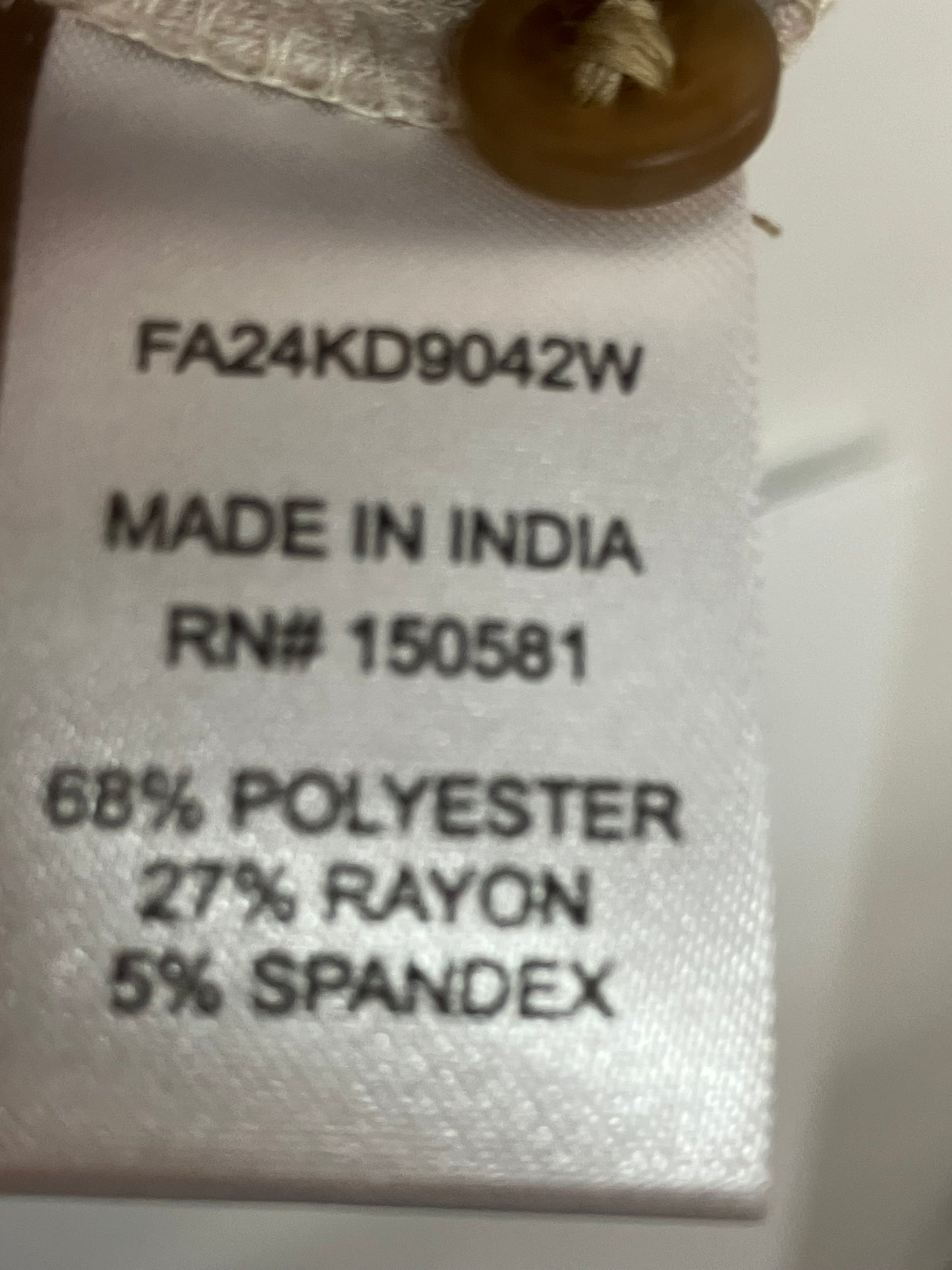 Flag & Anthem Lynden Knit Flannel Dress Cream