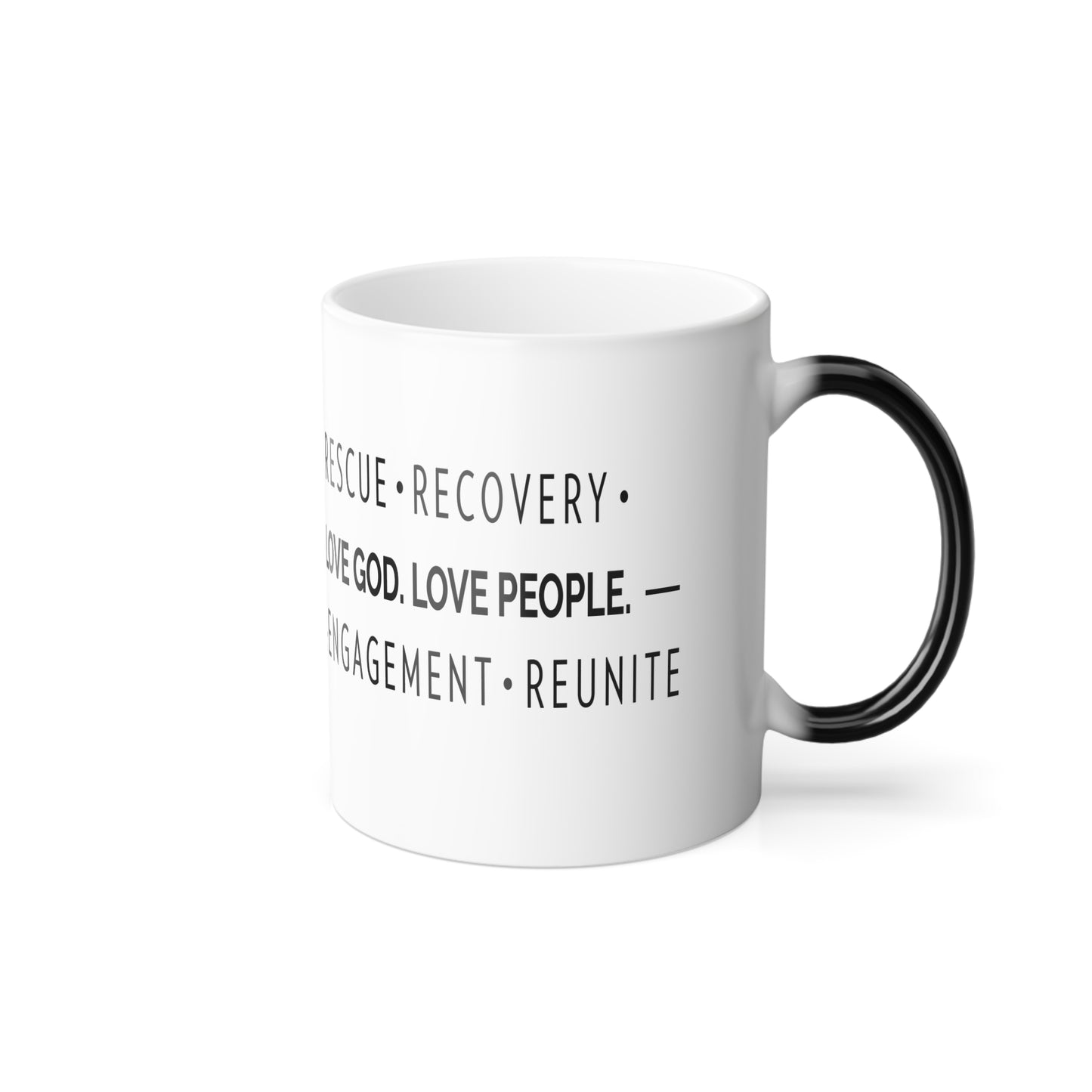 New Orleans Mission Color Changing Mug, 11oz