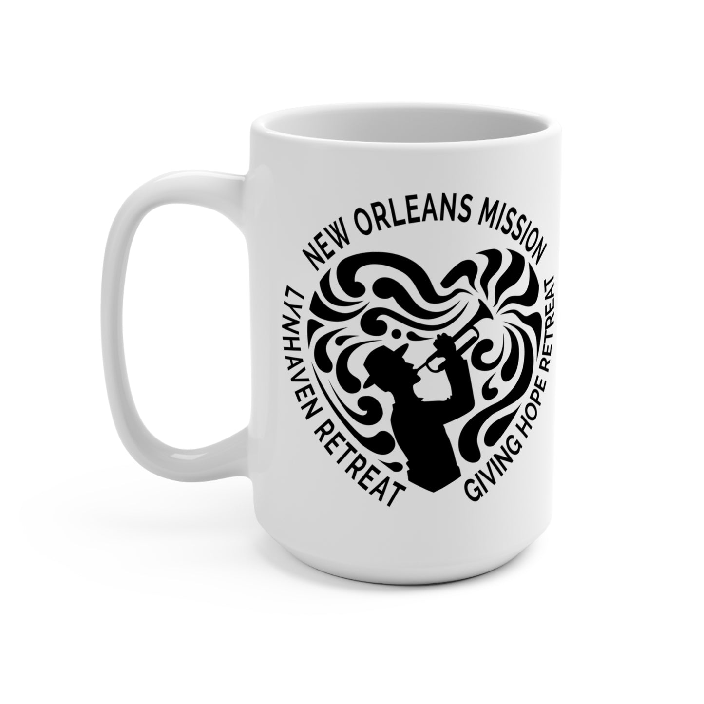 New Orleans Mission Large Mug 15oz