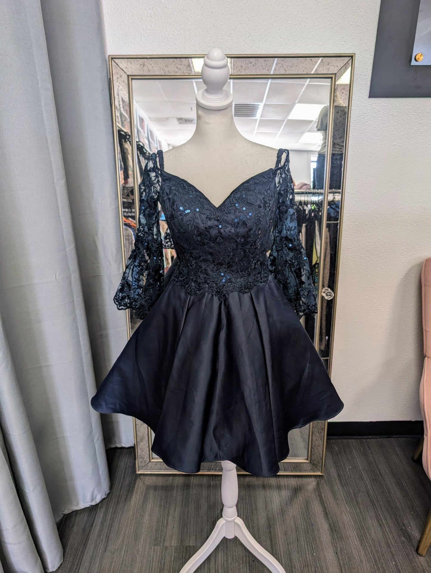 Morilee by Madeline Gardner Bell Sleeve Dress