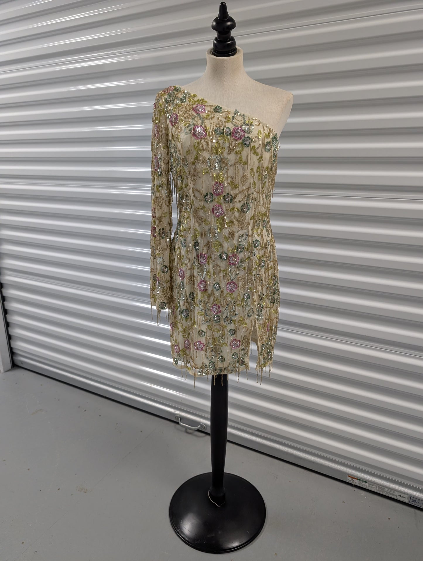 Primavera Couture One Shoulder Homecoming Dress Size 12