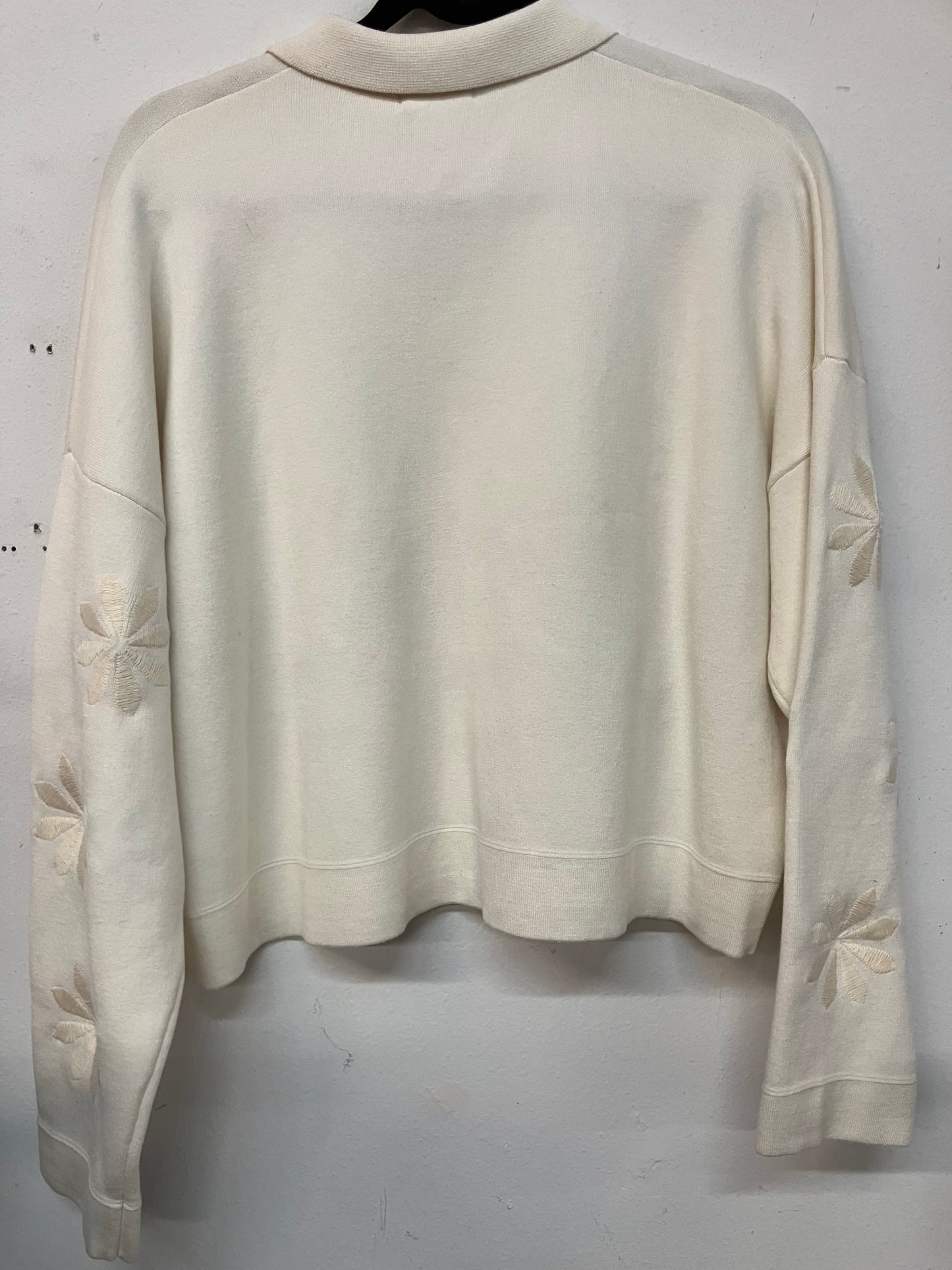 Esqualo Embroidered Boxy Cardigan