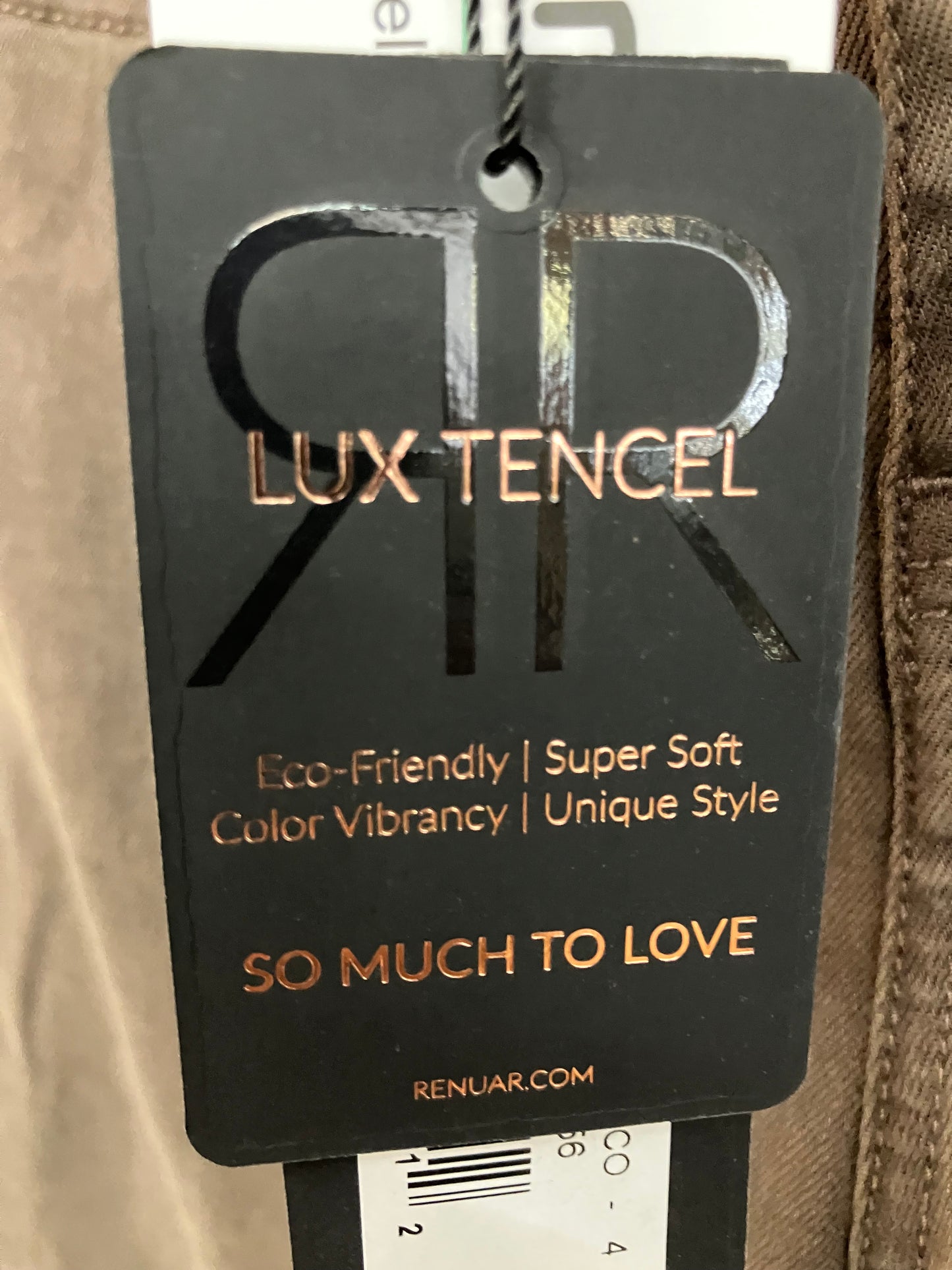 Renuar chocolate Five Pocket Straight Women's Pants