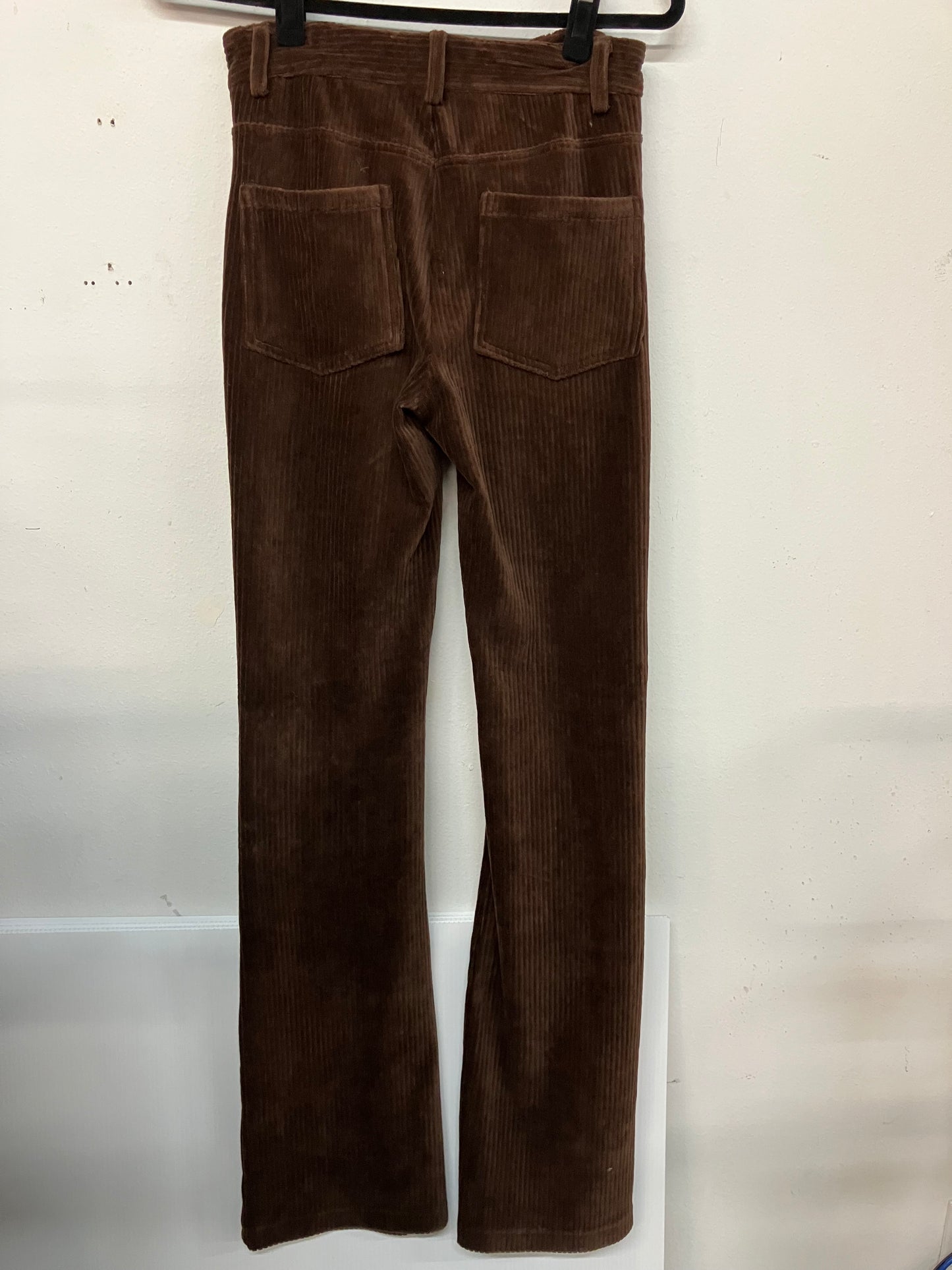 Esqualo Chocolate Corduroy Women's Pants