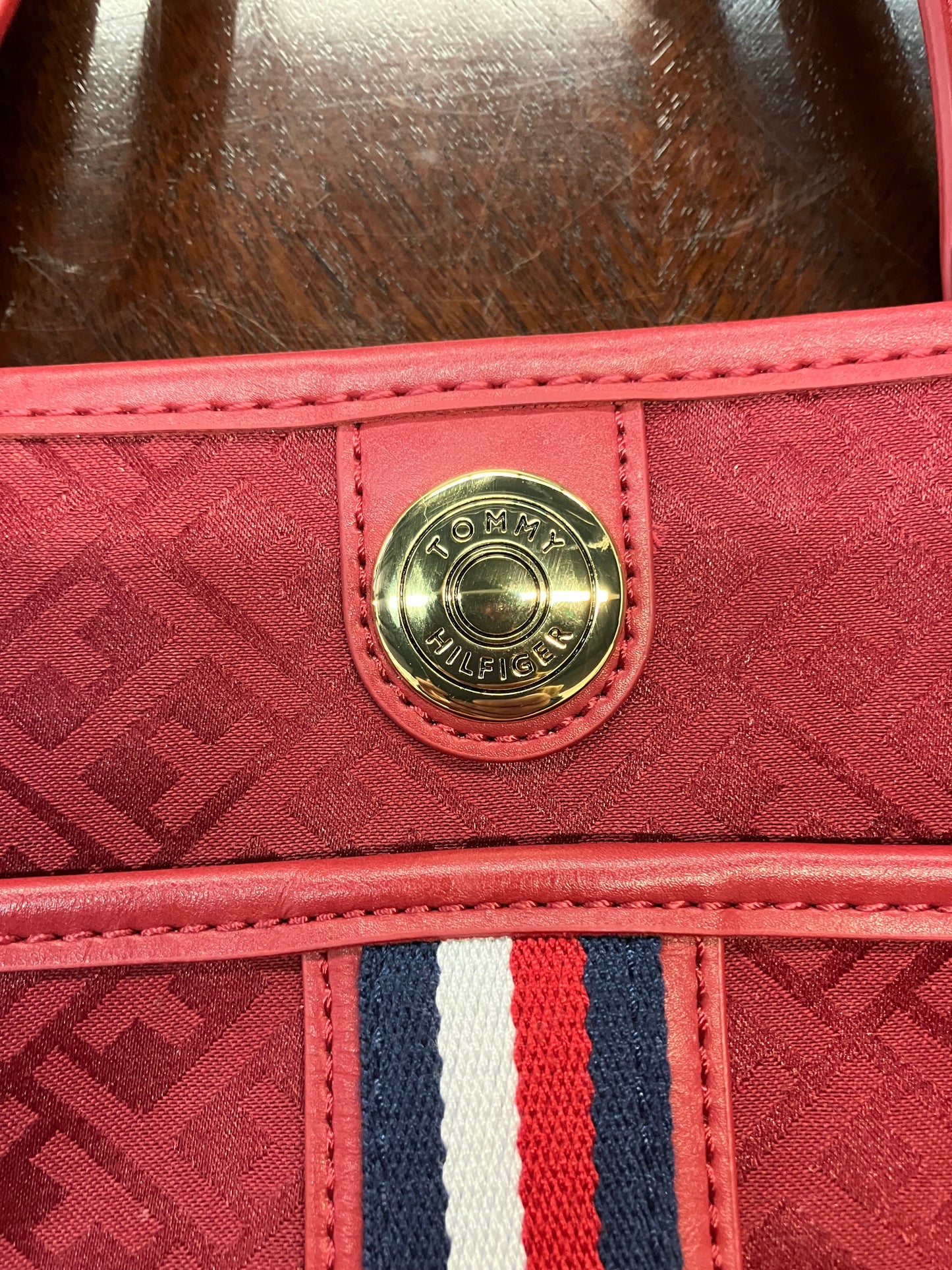 Tommy Hilfiger Red Tote