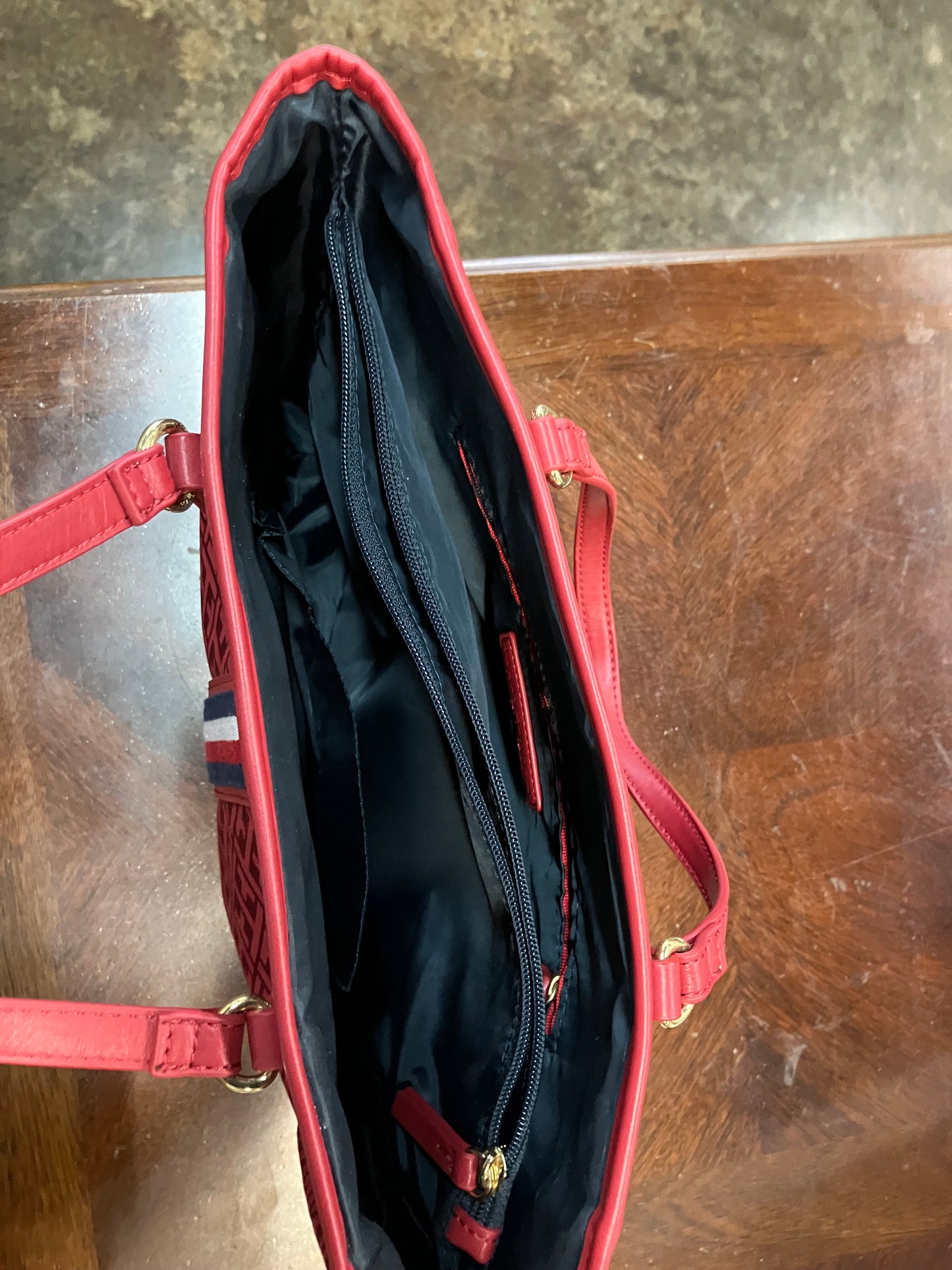 Tommy Hilfiger Red Tote