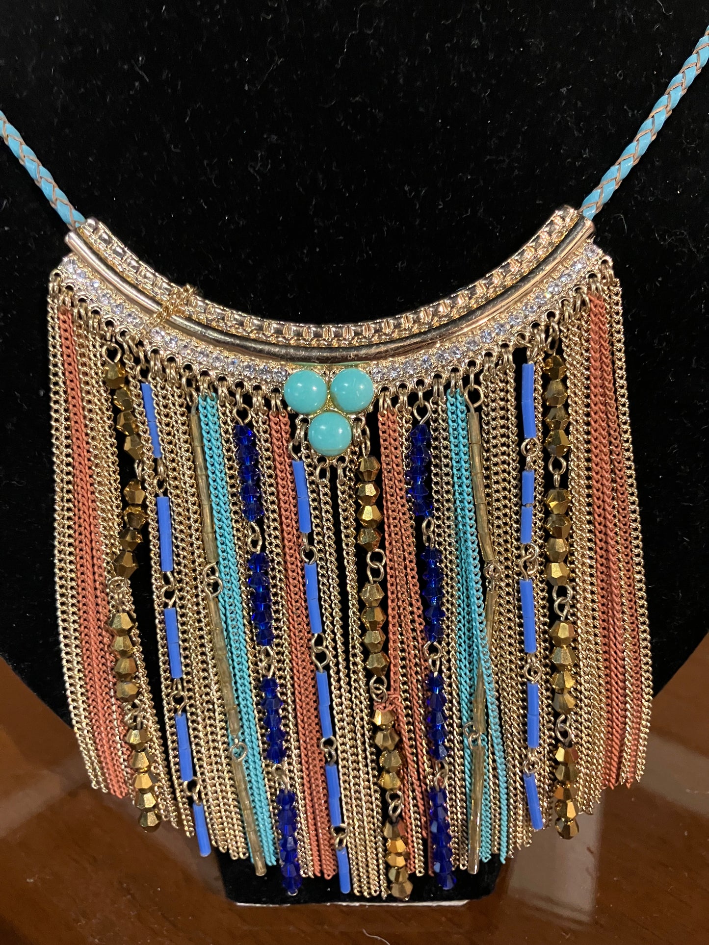 Chain Fringe Necklace